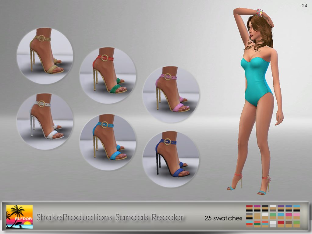 ShakeProductions Sandals Recolor