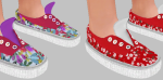 Sketchbookpixels Momo shoes for your kids & toddlers 3T4