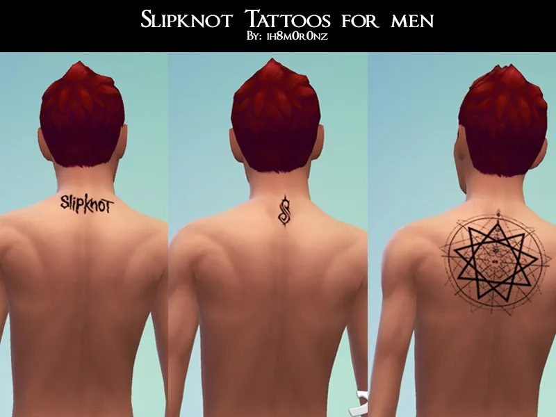 Slipknot Tattoos For Men