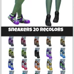 Sneakers 20 recolors