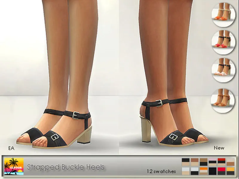 Strapped Buckle Heels – Get Together needed