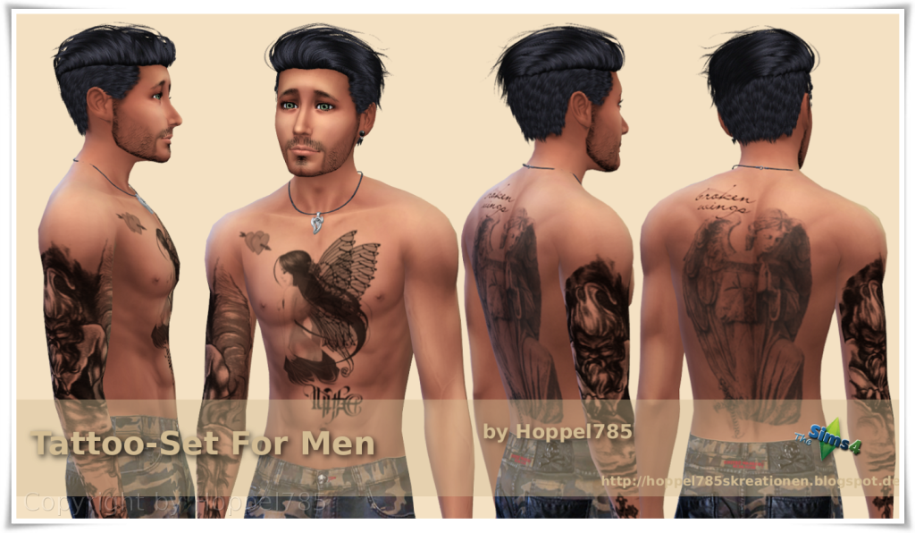 Tattoo Set For Males