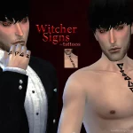 Witcher Signs Tattoos