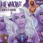 World of Warcraft inspired color Chest Tattoos 34 swatches