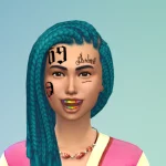 6IX9INE FACE TATTOOS & RAINBOW GRILLZ PACK