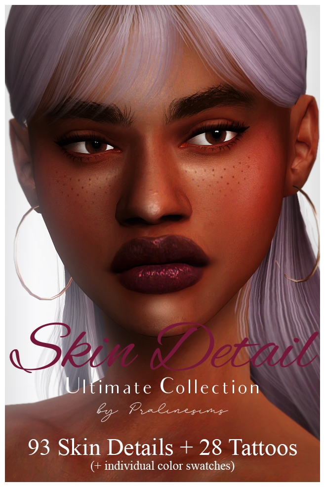 93 skin details + 28 tattoos – Ultimate collection