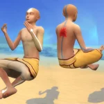 Avatar Aang’s Airbender tattoos and scars