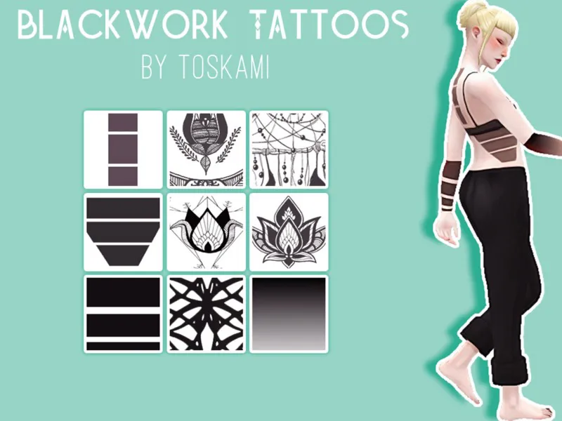Blackwork Tattoos 1