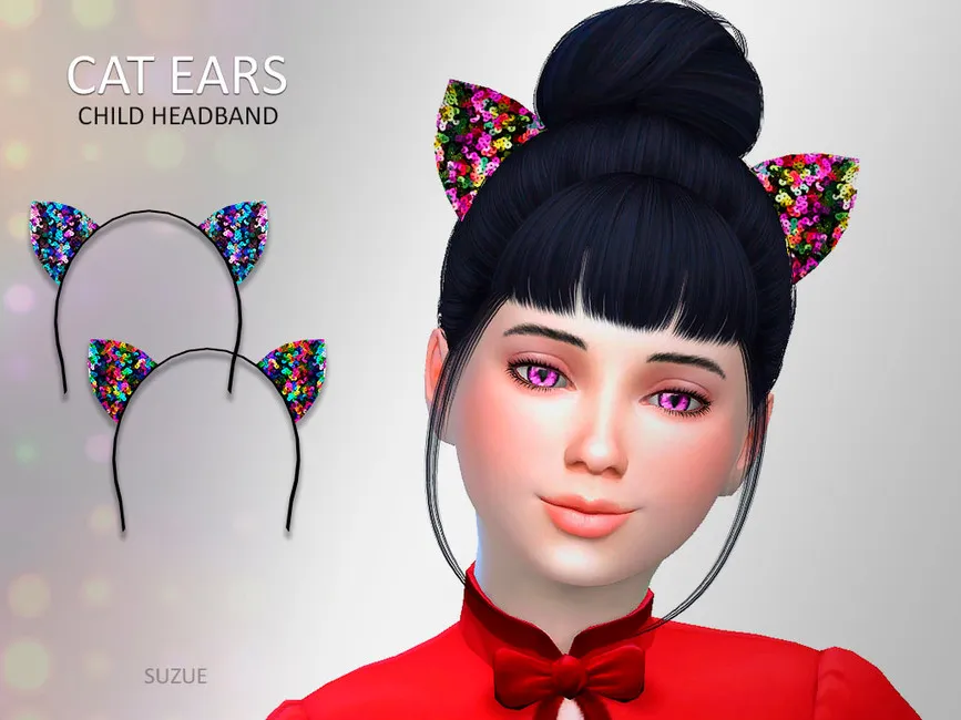 Cat Ears Child Headband