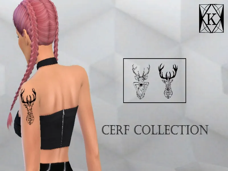 Cerf Collection tattoo