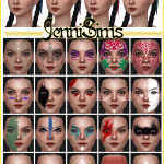 Collection Acc Spirits Of Natives Eyeshadow & Tattoos