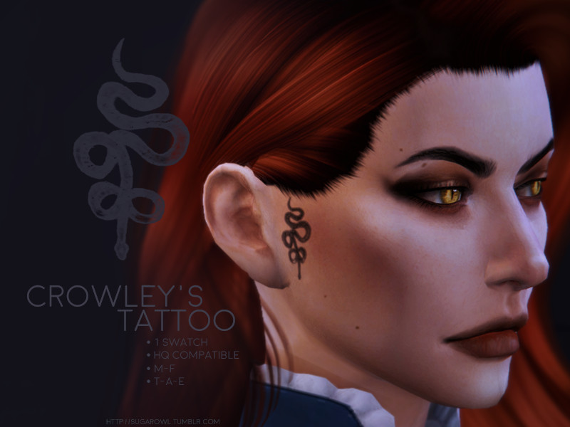 Crowley’s tattoo