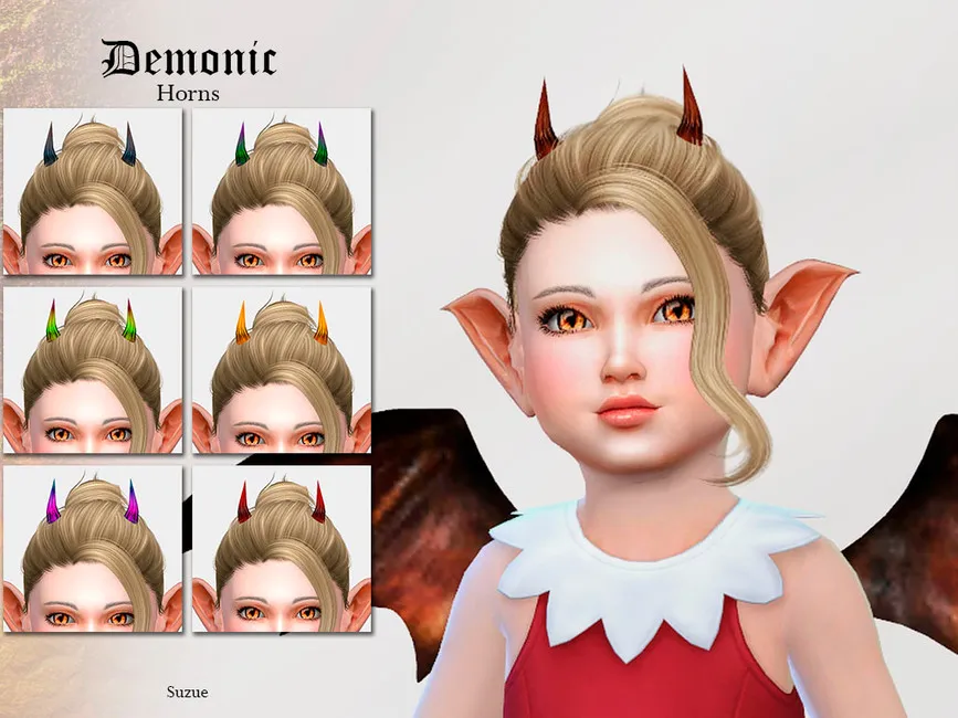 Demonic Horns Toddler