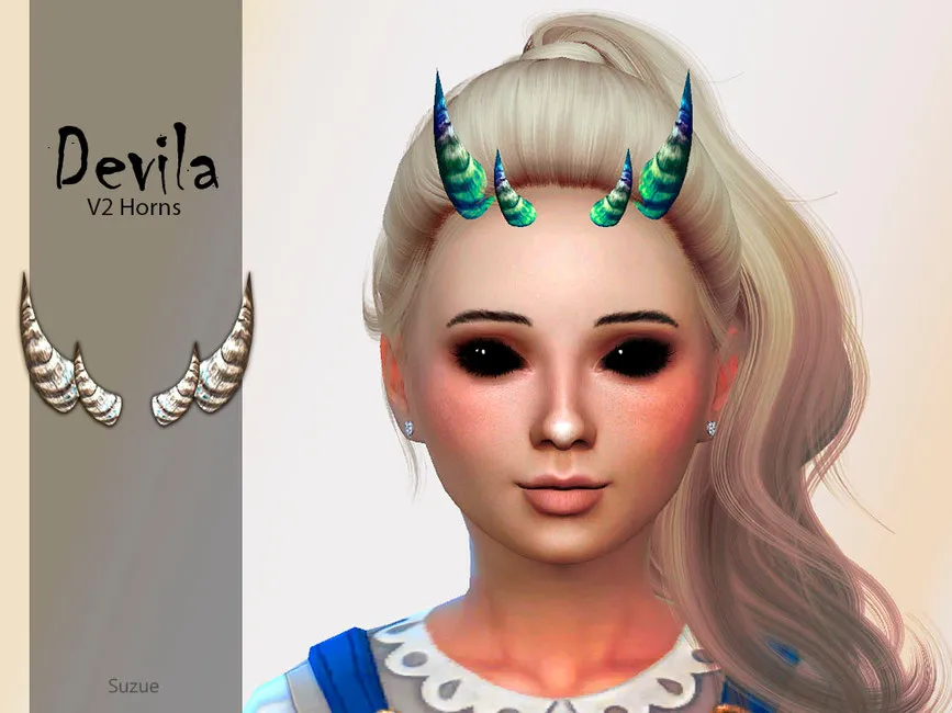 Devila Child Horns