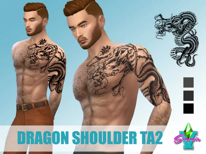 Dragon Shoulder Ta2