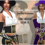 Female magician costume Hat