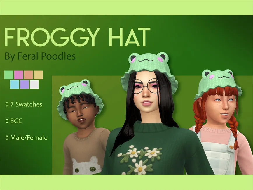 Froggy Hat (Toddler)