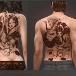 Geisha tattoos