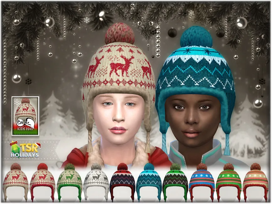 Holiday Wonderland – Kids Winter Hat