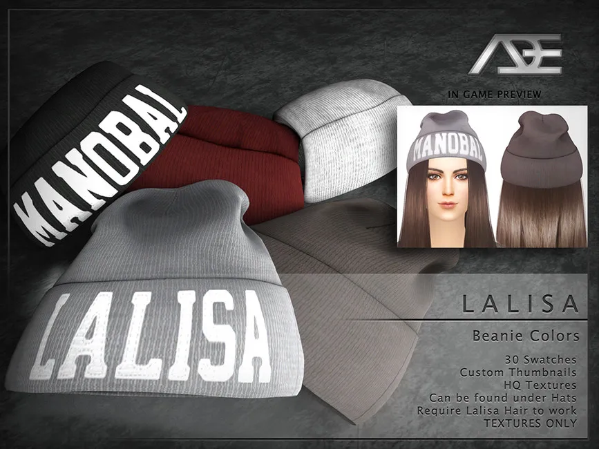 Lalisa Beanie Colors