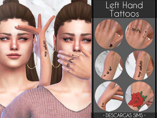 Left Hand Tattoos