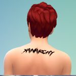 LilXan Back Tattoo