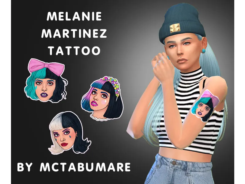 Melanie Martinez tattoo