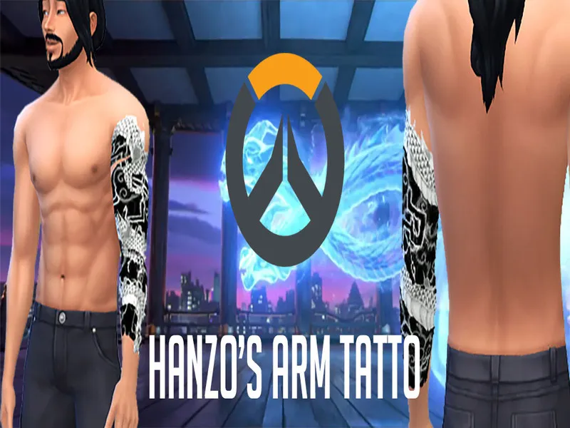 Overwatch – Hanzo Tattoo
