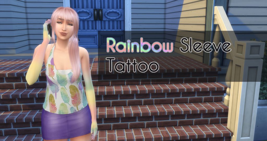 Rainbow Sleeve Tattoo