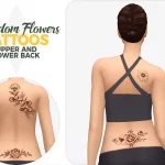 Random Flowers Tattoos
