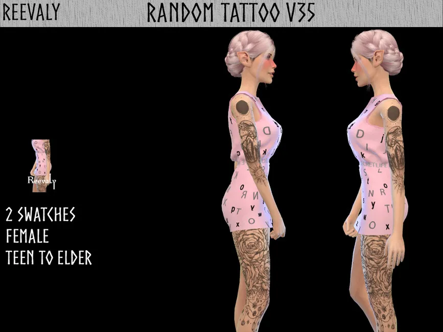 Random Tattoo V35