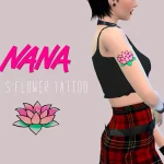 Ren’s Flower Tattoo NANA