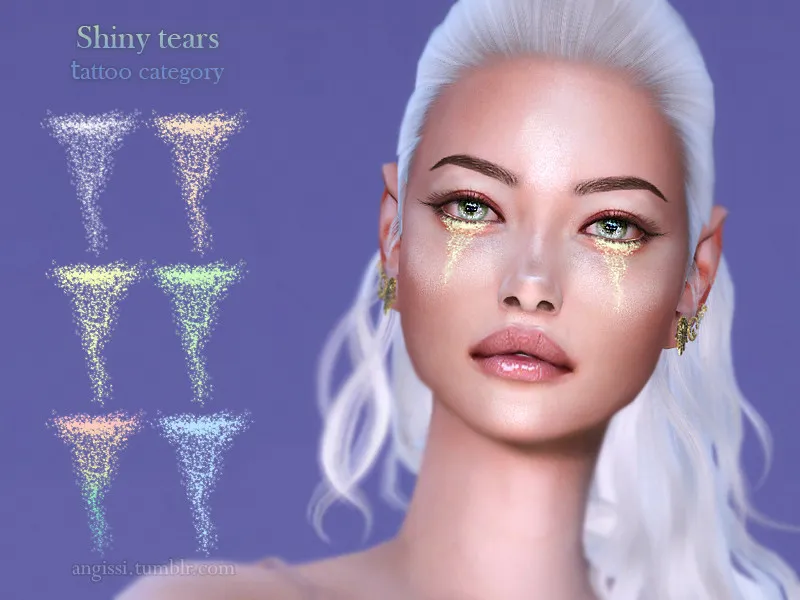 Shiny tears-tattoo category