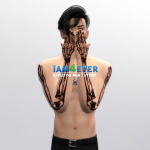 Skeleton Arm Tattoo Set