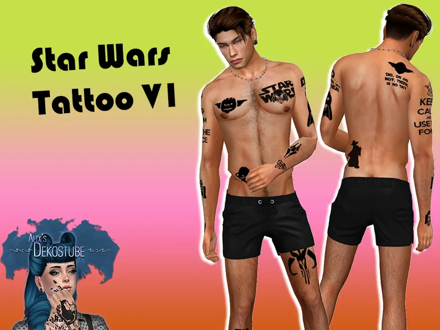 Star Wars Tattoo V1