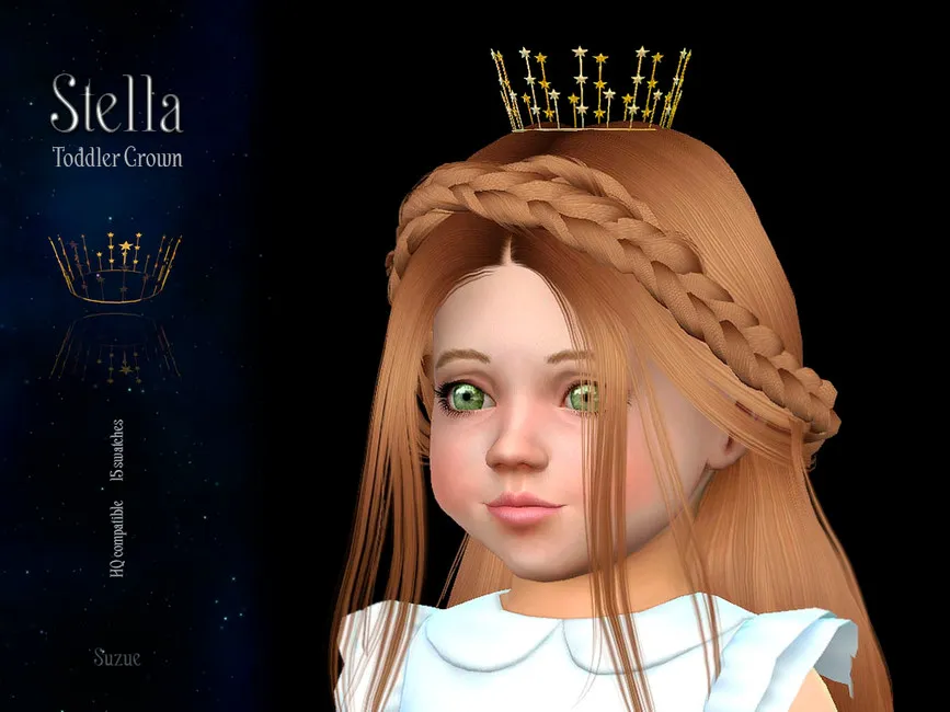 Stella Toddler Crown