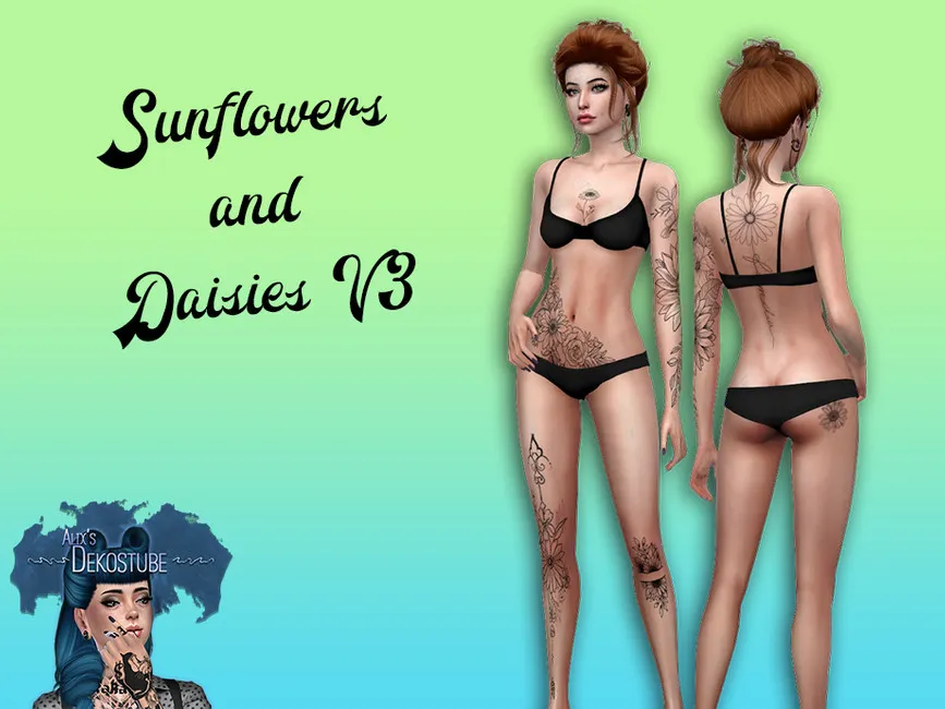 Sunflowers and Daisies V3