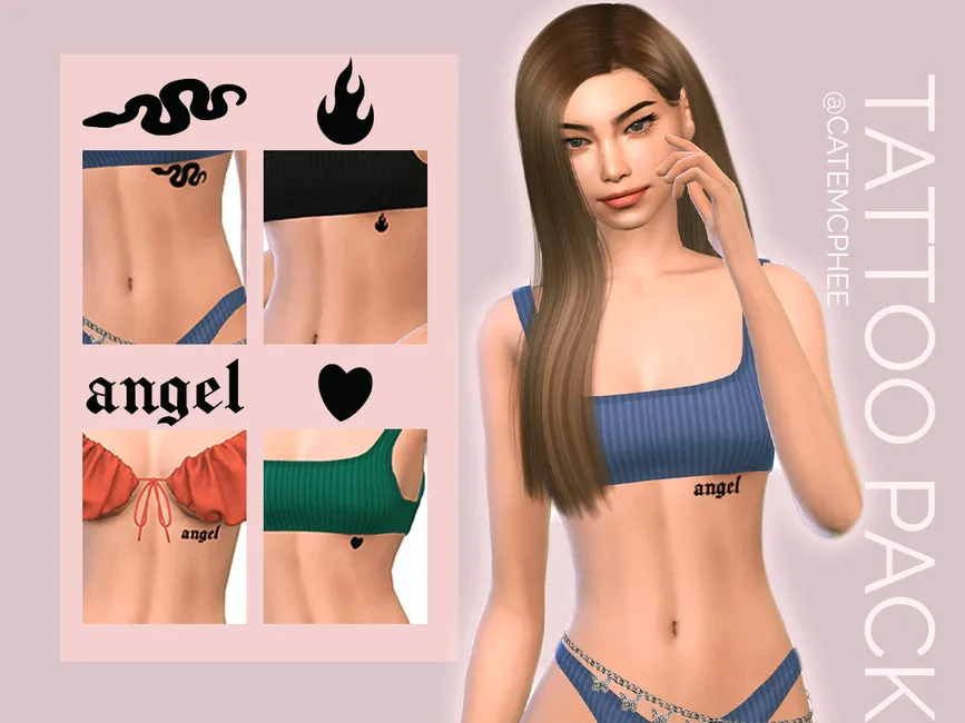 Gina Tattoo Pack