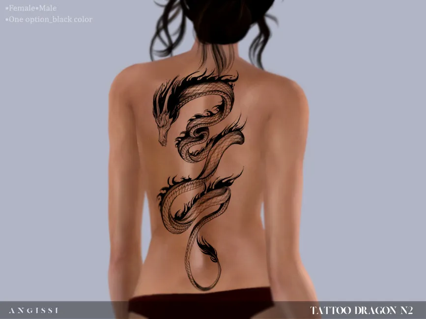 Tattoo-Dragon N2