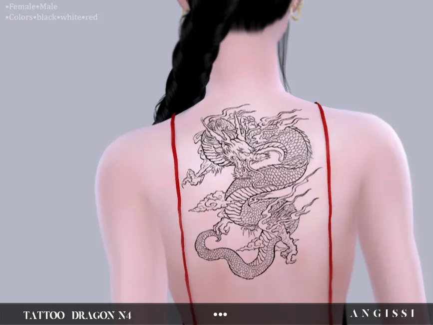 Tattoo-Dragon N4