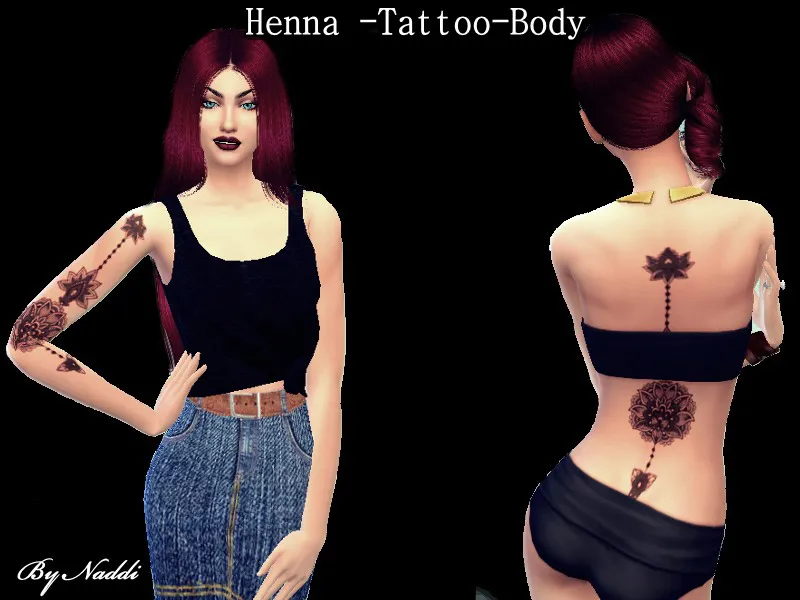 Tattoo-Henna-Body