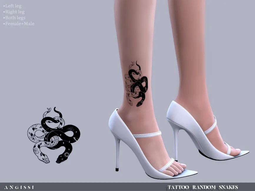 Tattoo-Random Snakes