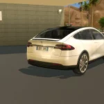 Tesla Model X and Supercharger