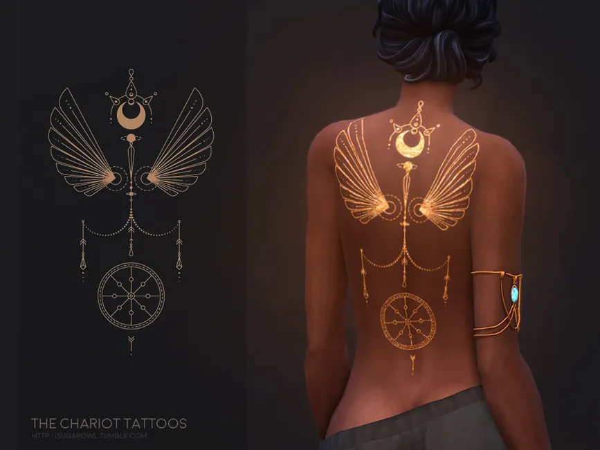 The Chariot tattoos