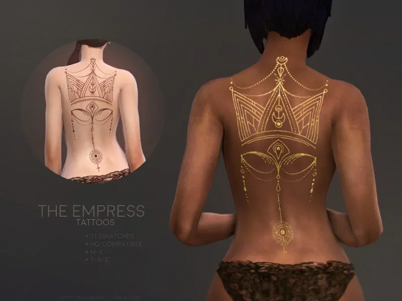 The Empress tattoos