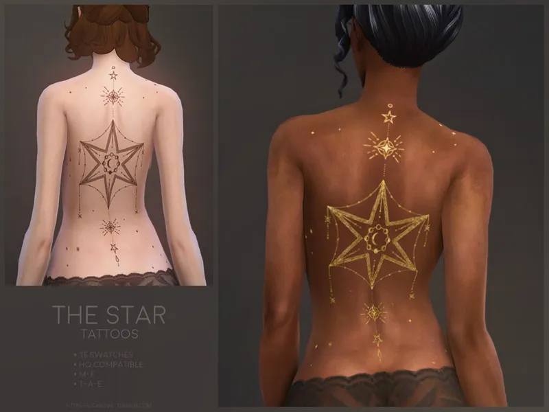 The Star tattoos