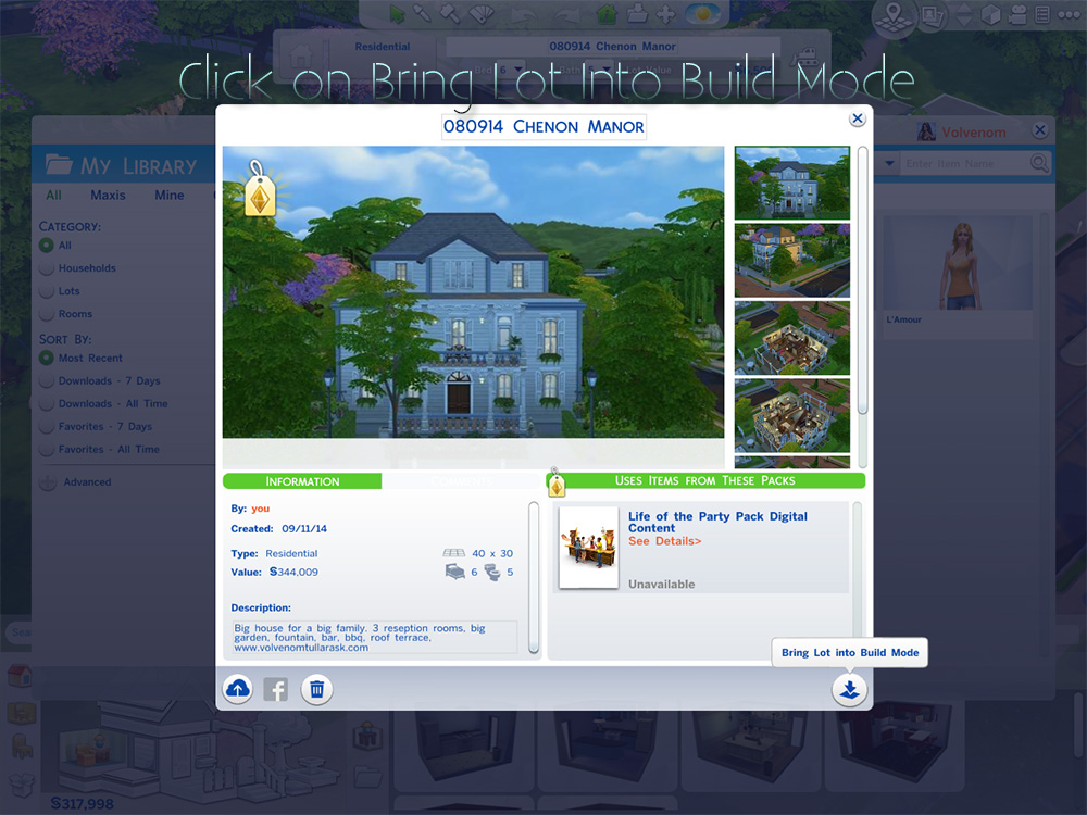 How To Install Lots In Sims 4