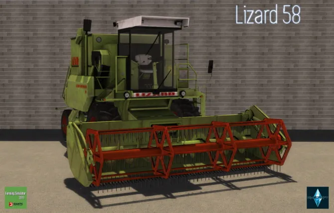 Lizard 58 combine harvester