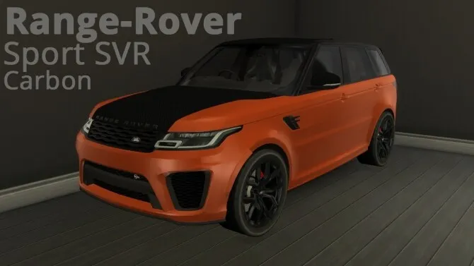 Range Rover Sport SVR Carbon