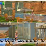 Municipal swimming pools